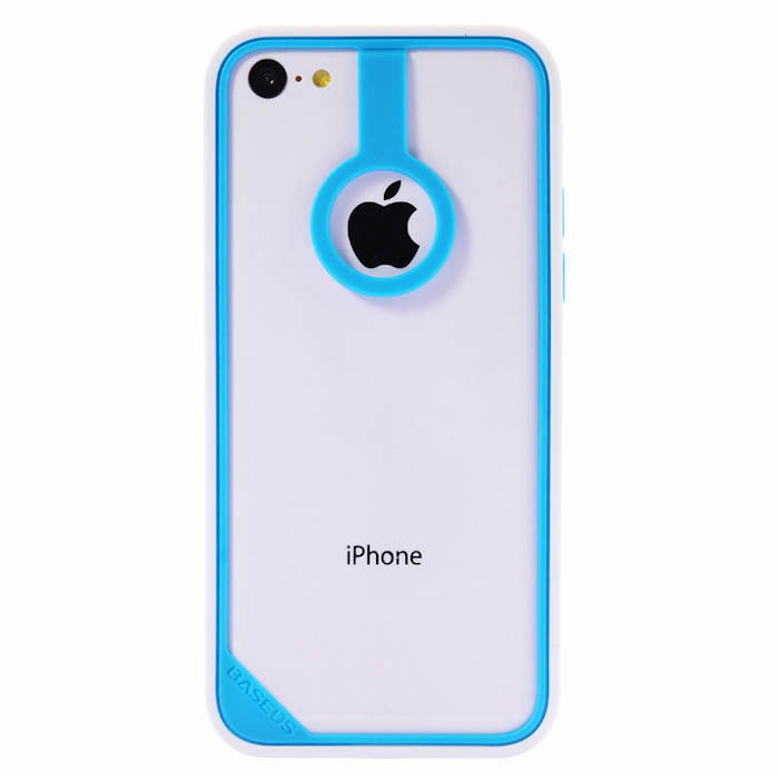 Бампер Baseus New Age голубой + белый для iPhone 5C