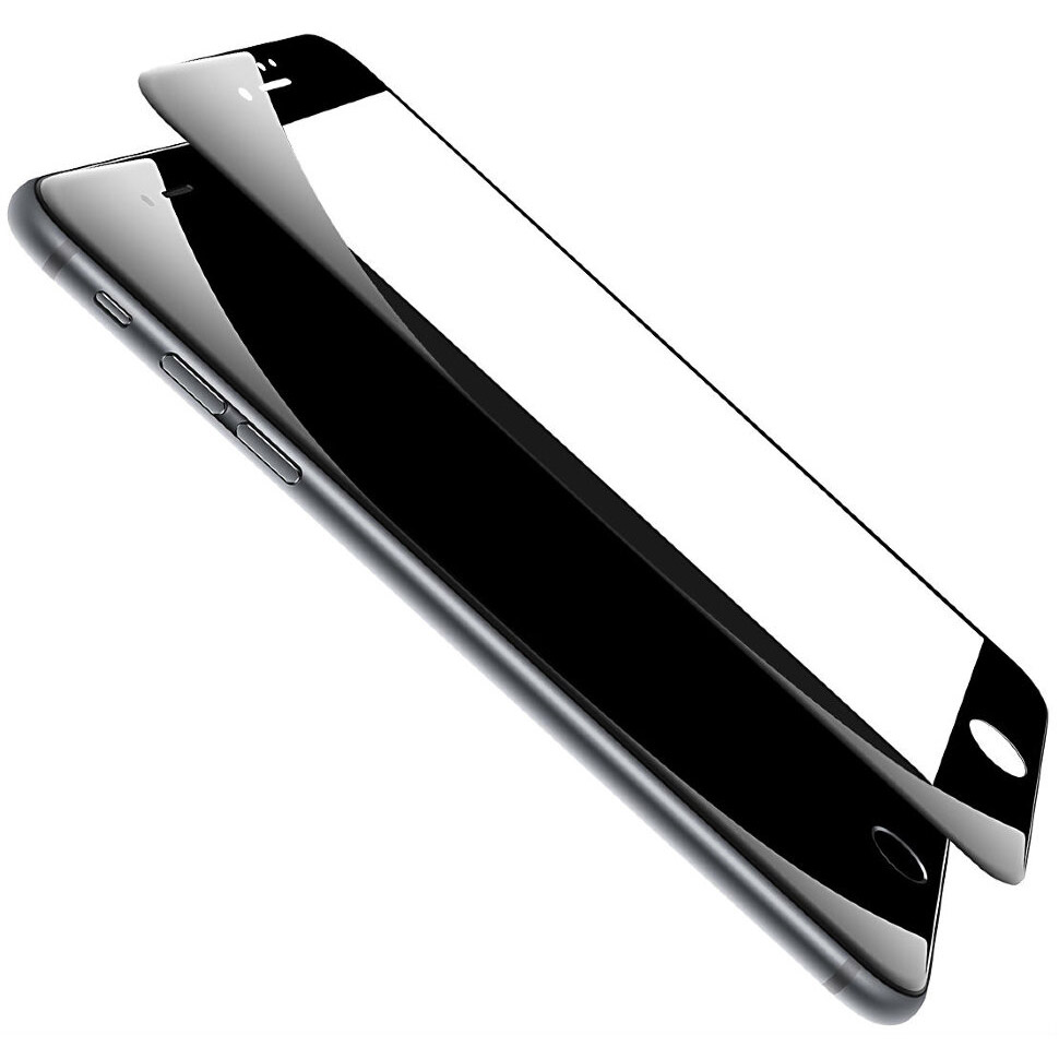 Защитное стекло Baseus 0.23mm Anti-break Edge All-screen Arc-surface черное для iPhone 7/iPhone 8