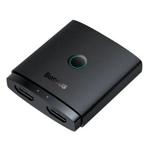 USB-Hub Baseus AirJoy Series 2-in-1 Bidirectional HDMI Switch Cluster Black