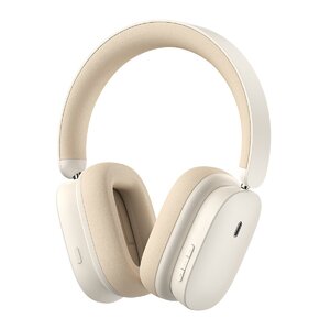 Навушники Baseus Bowie H1 Noise-Cancelling Wireless Headphones Rice White