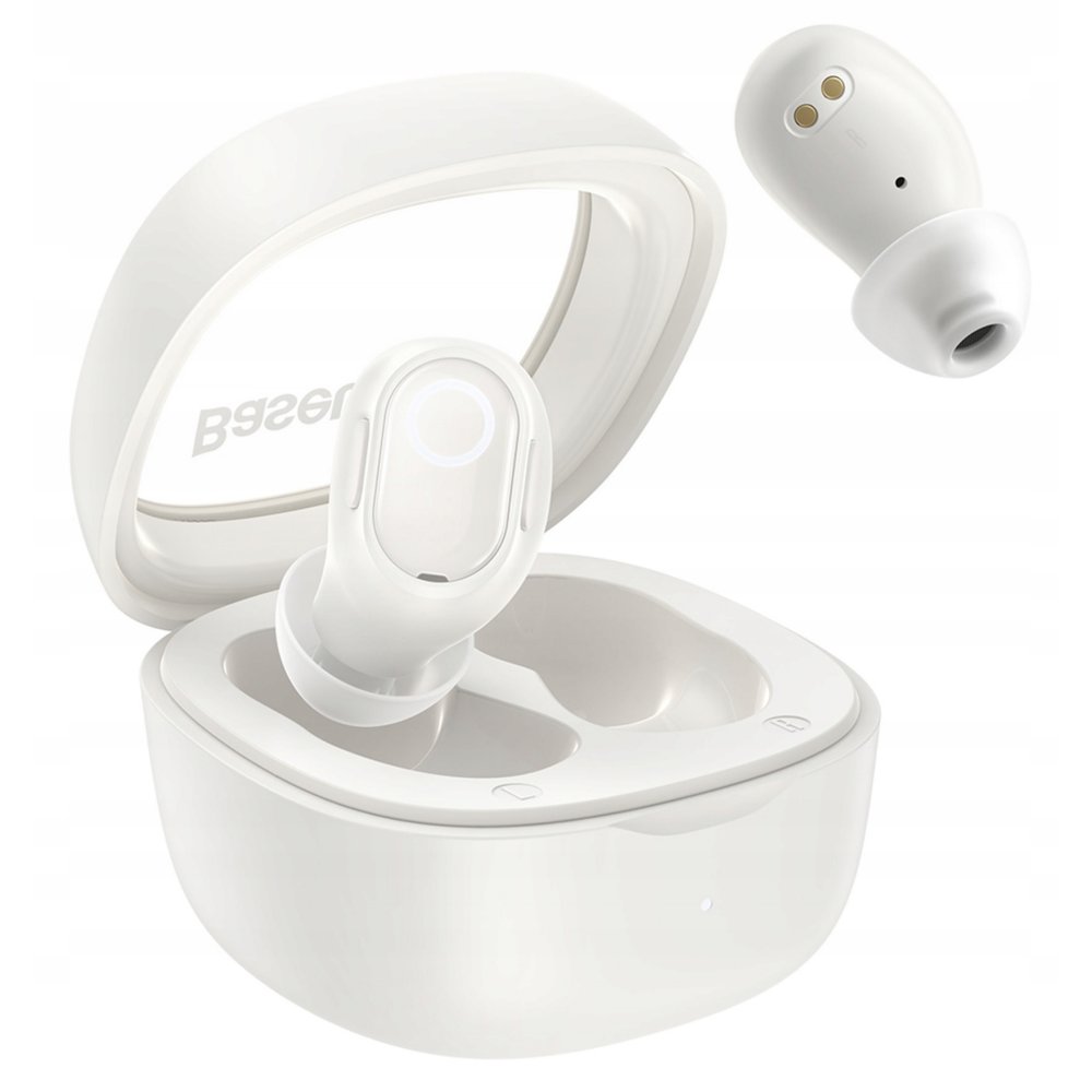 Навушники Baseus Bowie WM02 True Wireless Earphones creamy-white