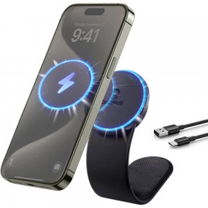 Автотримач для телефона з БЗП Baseus C02 Pro Series Magnetic Wireless Charging Car Mount Cluster Black