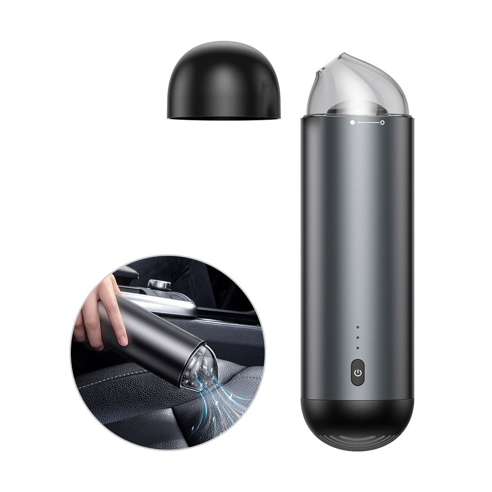 Автомобильный пылесос Baseus Capsule Cordless Vacuum Cleaner черный (CRXCQ01-01)
