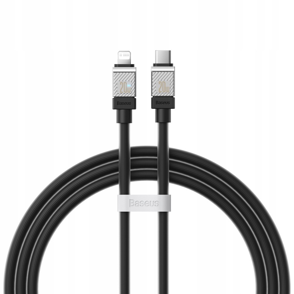 Кабель Baseus CoolPlay Series Fast Charging Cable Type-C to iP 20W 1m Black