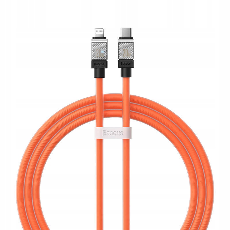 Кабель Baseus CoolPlay Series Fast Charging Cable Type-C to iP 20W 1m Orange