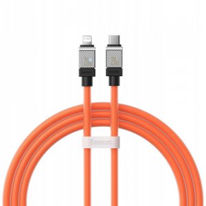 Кабель Baseus CoolPlay Series Fast Charging Cable Type-C to iP 20W 2m Orange