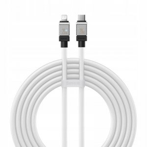 Кабель Baseus CoolPlay Series Fast Charging Cable Type-C to iP 20W 2m White