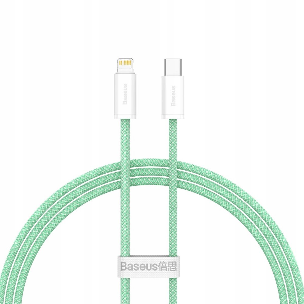 Кабель Baseus Dynamic Series Fast Charging Data Cable Type-C to iP 20W 1m Green