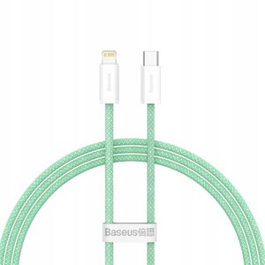Кабель Baseus Dynamic Series Fast Charging Data Cable Type-C to iP 20W 1m Green