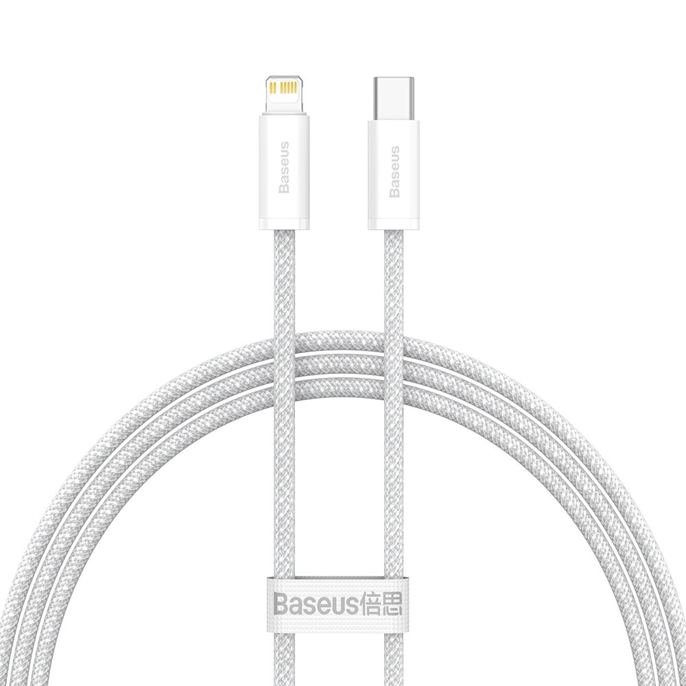 Кабель Baseus Dynamic Series Fast Charging Data Cable Type-C to iP 20W 1m White