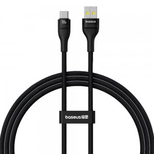 Кабель Baseus Flash 2 Charging Cable USB to USB-C 100W 1m Cluster Black
