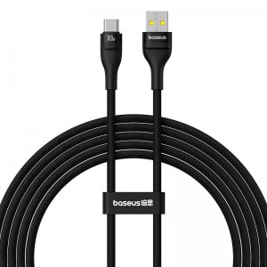 Кабель Baseus Flash 2 Charging Cable USB to USB-C 100W 2m Cluster Black