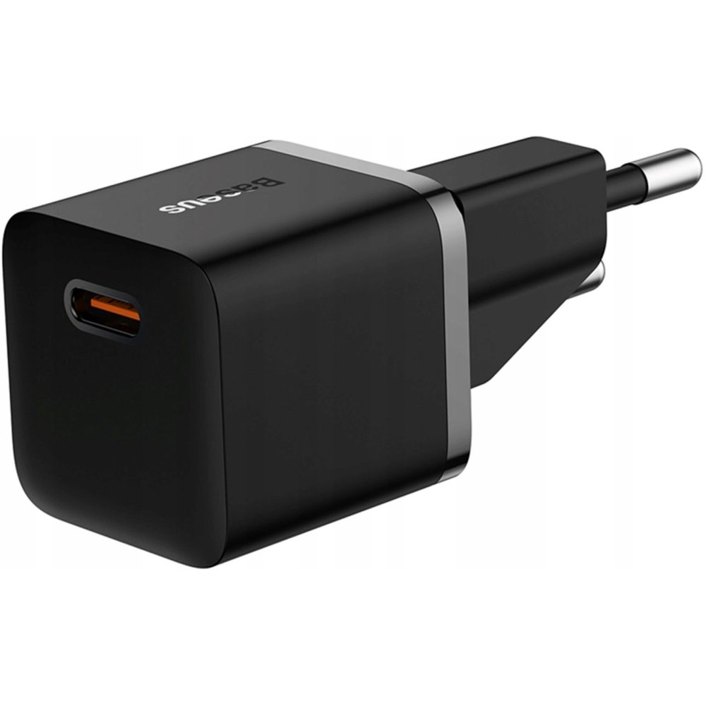 Мережевий зарядний пристрій Baseus GaN5 Fast Charger(mini) 1C 20W EU Black