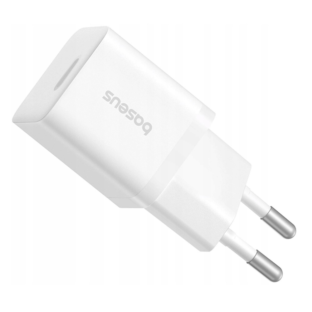 Мережевий зарядний пристрій Baseus GaN5 Fast Charger (mini) 1C 25W EU Moon White