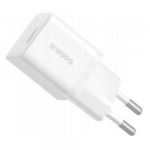 Мережевий зарядний пристрій Baseus GaN5 Fast Charger (mini) 1C 25W EU Moon White