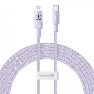 Кабель Baseus Gem Fast-Charging Data Cable USB-C to iP 20W 2m Nebula Purple