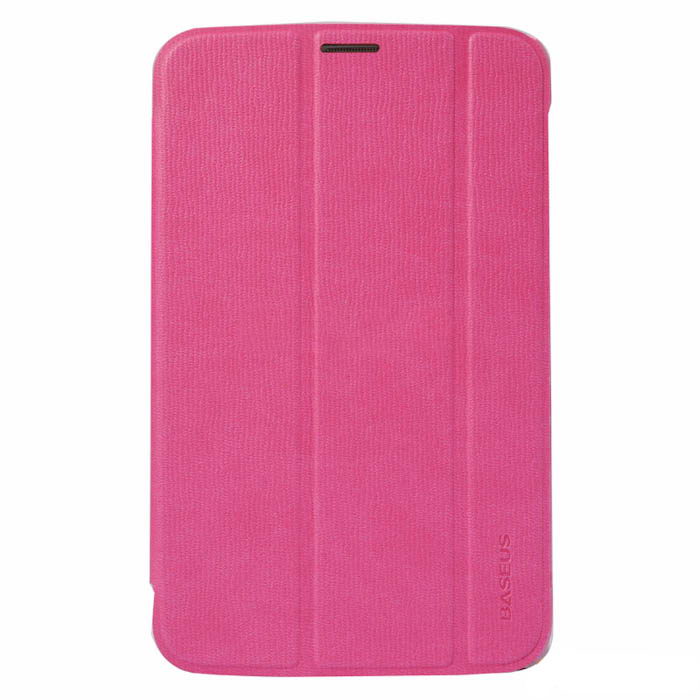 Чехол (книжка) BASEUS Folio розовый для Samsung Tab 3 7.0