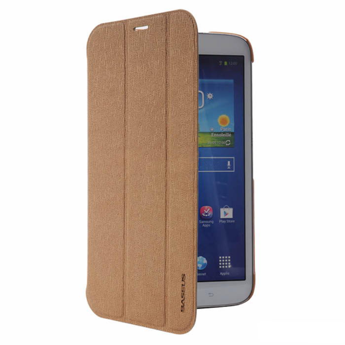 Чехол (книжка) Baseus Folio коричневый для Samsung Galaxy Tab 3 8.0
