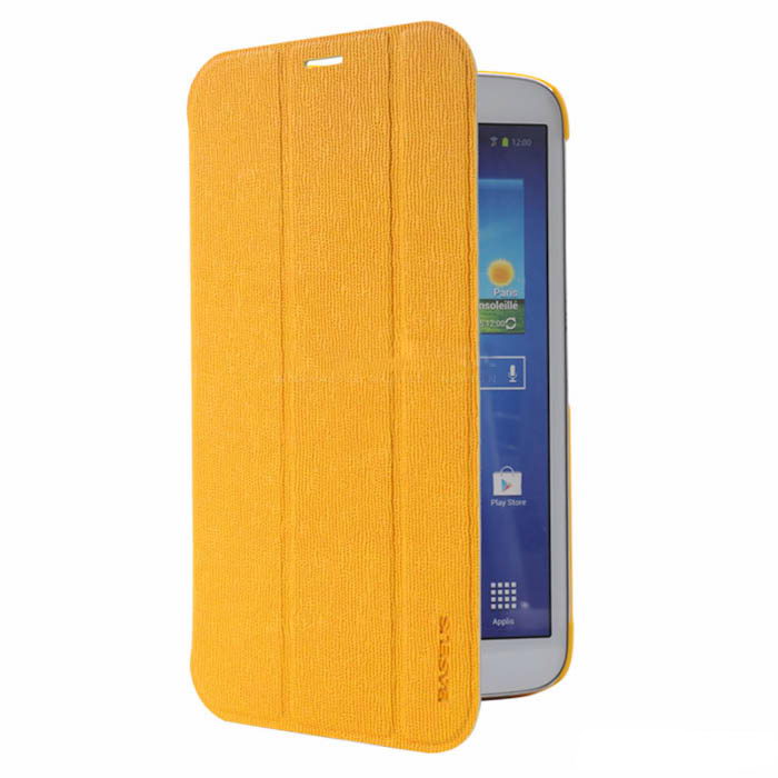 Чехол (книжка) Baseus Folio желтый для Samsung Galaxy Tab 3 8.0