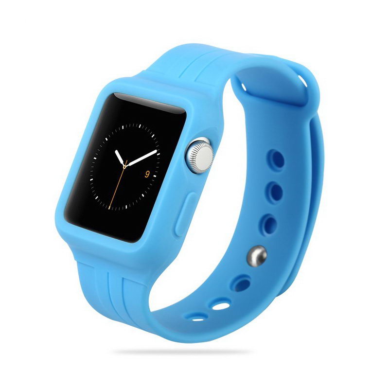 Ремешок Baseus Fresh Color Plus синий для Apple Watch 42/44/45/49 мм