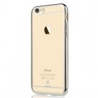 Силіконовий чохол Baseus Shining сріблястий для iPhone 6 Plus/6S Plus