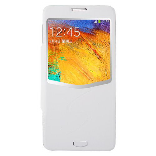 Чехол (книжка) BASEUS Ultrathin Folder белый для Samsung Note 3
