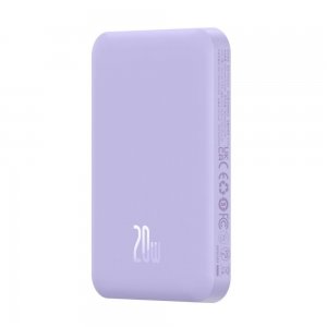 Зовнішній акумулятор Baseus Magnetic Mini Wireless Fast Charge Power Bank 5000mAh 20W Nebula Purple