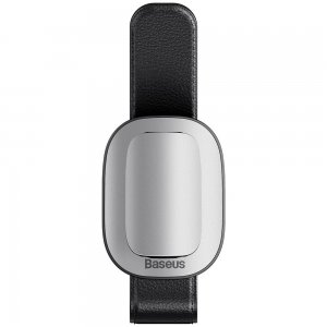 Автомобильный держатель для очков Baseus Platinum Vehicle eyewear clip (clamping type) Silver