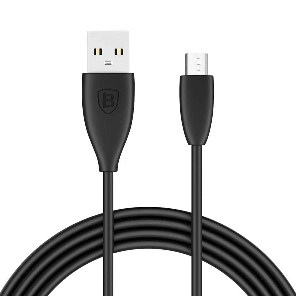 Micro-USB кабель Baseus Small Pretty Waist 1м, черный