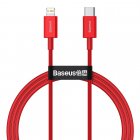 Кабель Baseus Superior Series Fast Charging Data Cable Type-C to Lightning PD 20W 1m (CATLYS-A09) красный