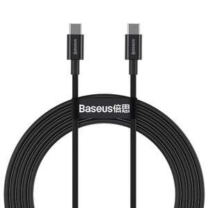 Кабель Baseus Superior Series Fast Charging Data Cable Type-C to Type-C 100W 2m Black