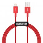 Кабель Baseus Superior Series Fast Charging Data Cable USB to Lightning 2.4A 1m (CALYS-A09) красный