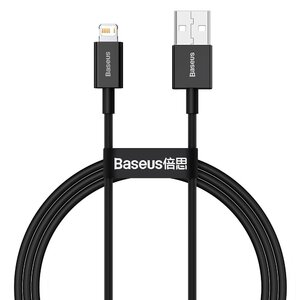 Кабель Baseus Superior Series USB to iP 2.4A 1m Black