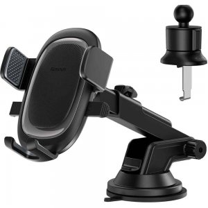 Тримач для мобiльного Baseus UltraControl Pro Series Clamp-Type Car Holder Set Cluster Black