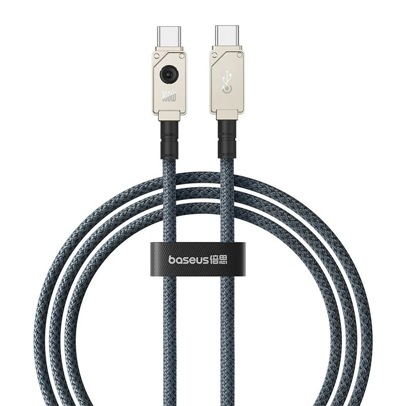 Кабель Baseus Unbreakable Series Fast Charging Data Cable Type-C to Type-C 100W 2m Stellar White