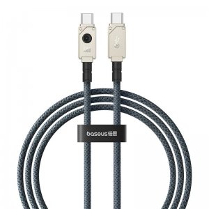 Кабель Baseus Unbreakable Series Fast Charging Data Cable Type-C to Type-C 100W 2m Stellar White
