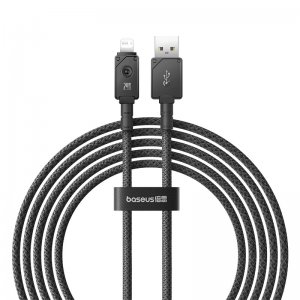 Кабель Baseus Unbreakable Series Fast Charging Data Cable USB to iP 2.4A 2m Cluster Black