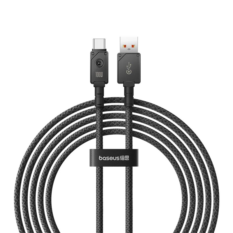Кабель Baseus Unbreakable Series Fast Charging Data Cable USB to Type-C 100W 2m Cluster Black