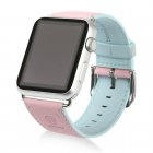 Ремешок Baseus Colorful розовый + синий для Apple Watch 42/44/45 мм